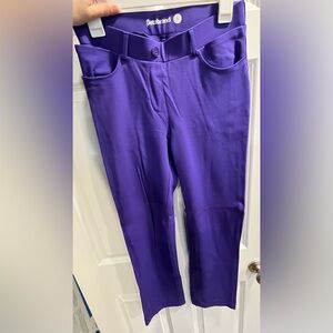 Betabrand Vibrant Purple Pants